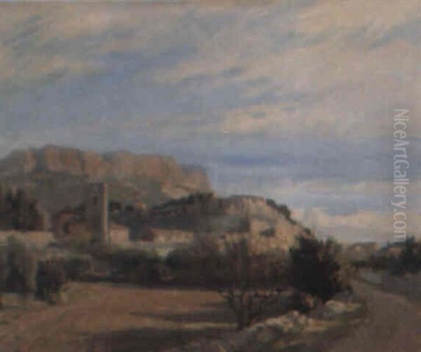 Cassis Oil Painting by Dermod William O'Brien