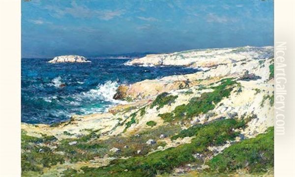 La Corniche Oil Painting by Jean Baptiste Olive
