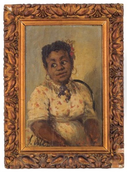 Jibara Oil Painting by Francisco Manuel Oller