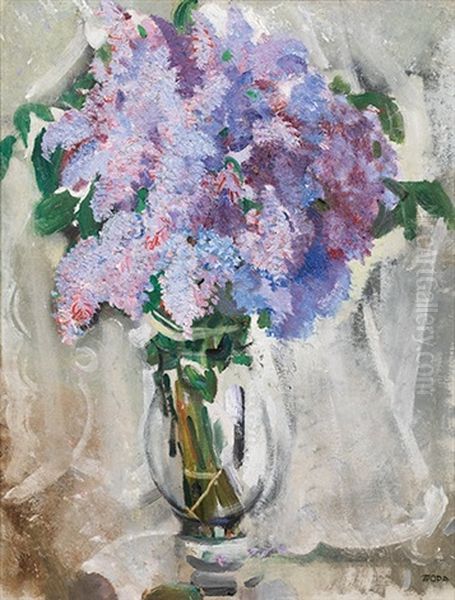 Susanna Und Die Beiden Alten Oil Painting by Max, Mopp Oppenheimer