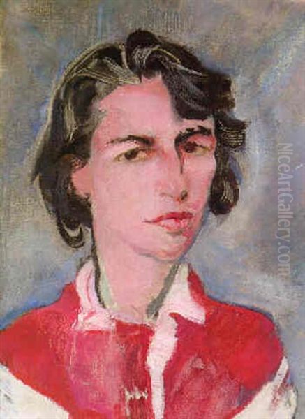 Bildnis Mrs. Brown Oil Painting by Max, Mopp Oppenheimer