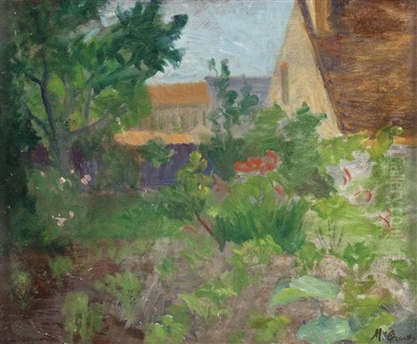 Garten Und Hauser Oil Painting by Marthe Orant