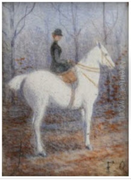 Francoise, Duchesse De Chartres Oil Painting by Francois d' Orleans