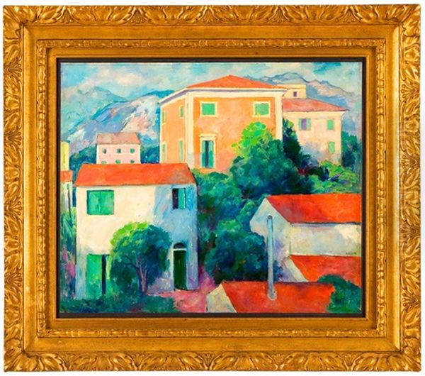 Z Forte Dei Marmi Oil Painting by Emil Orlik