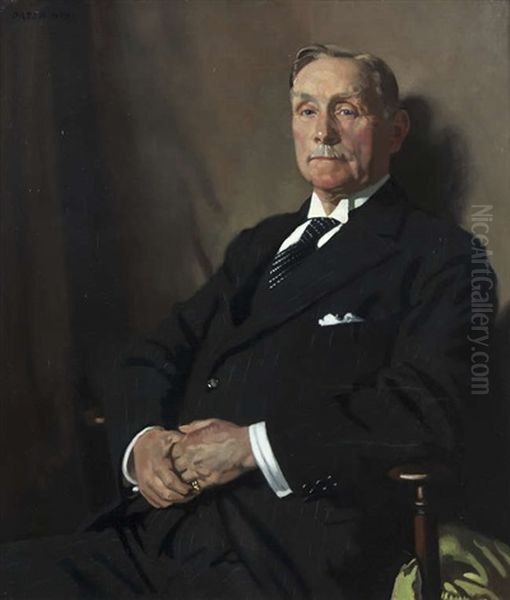 Portrait Of Sir Robert Williams Oil Painting by Sir William Newenham Montague Orpen
