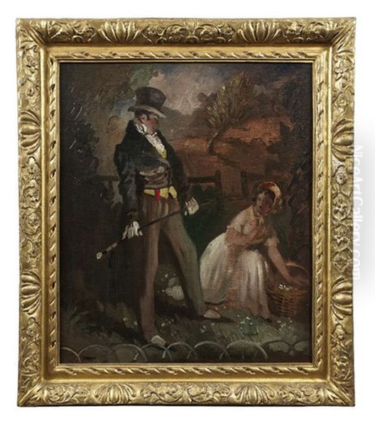 Lord George Hell Oil Painting by Sir William Newenham Montague Orpen
