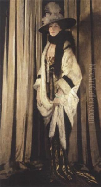 Mrs. St. George Oil Painting by Sir William Newenham Montague Orpen