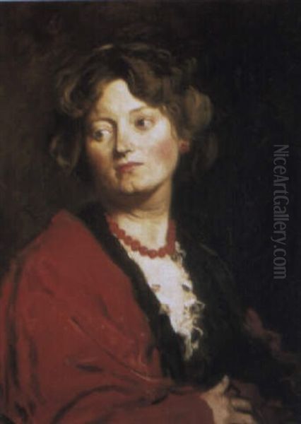 Anita Oil Painting by Sir William Newenham Montague Orpen