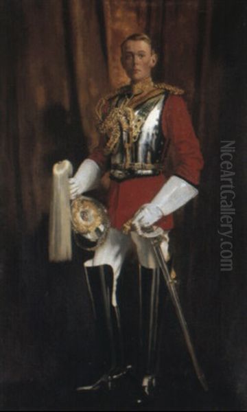 Portrait Of Avenal St. George Oil Painting by Sir William Newenham Montague Orpen