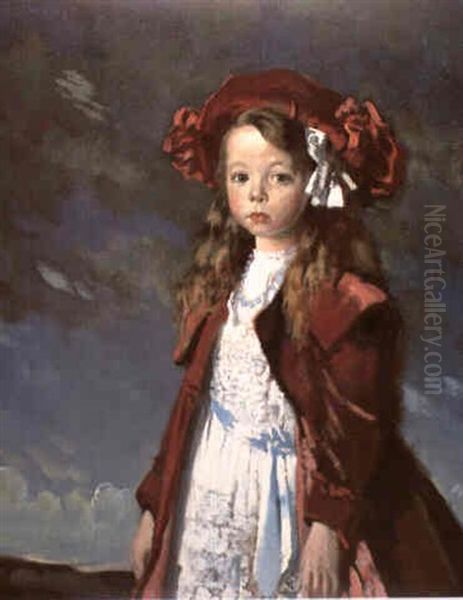 Portrait Of Miss Harmsworth Oil Painting by Sir William Newenham Montague Orpen