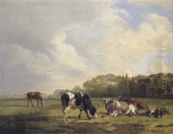 Hollandische Landschaft Oil Painting by Georgius van Os