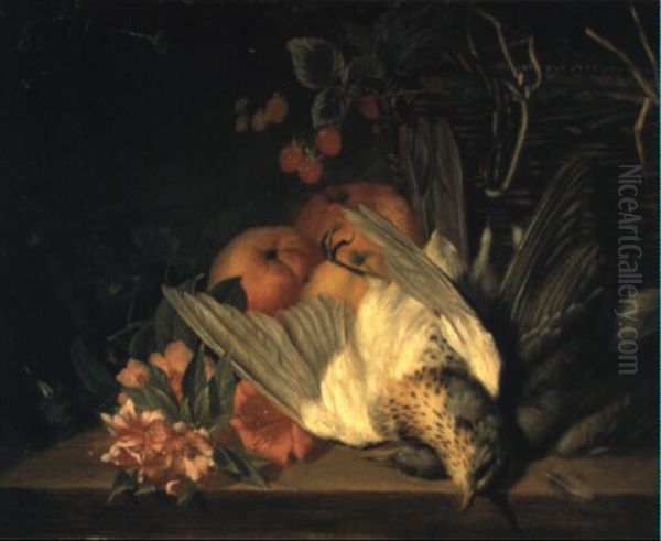 Nature Morte Oil Painting by Georgius van Os