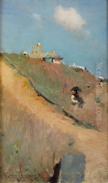 A Sunny Day At The Seaside Oil Painting by Walter Frederick Osborne