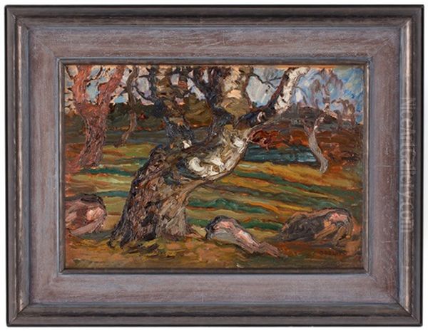 Bjorken Oil Painting by Helmer Osslund