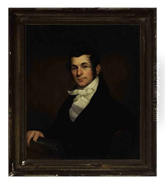Portrait Of William Musser Oil Painting by Bass Otis