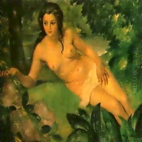 Le Printemps Oil Painting by Henri Ottmann