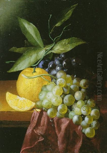 Fruchtestilleben Oil Painting by Thomas De Paep
