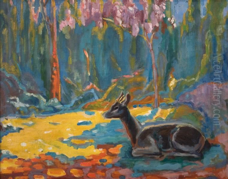 Descanso A La Sombra Oil Painting by Pedro Blanes Viale