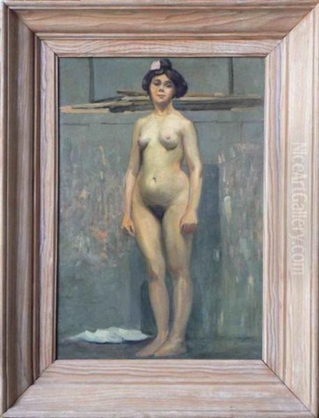 Nu Debout Oil Painting by Henri Pailler