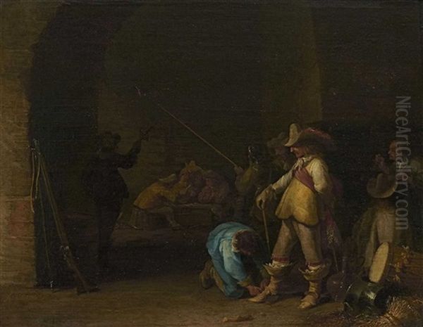 Wachtstube Oil Painting by Anthonie Palamedesz