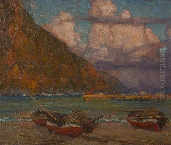 Hout Bay Oil Painting by Alfred Palmer