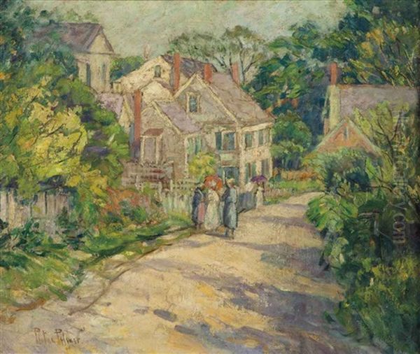 The Gossips Oil Painting by Pauline Lennards Palmer