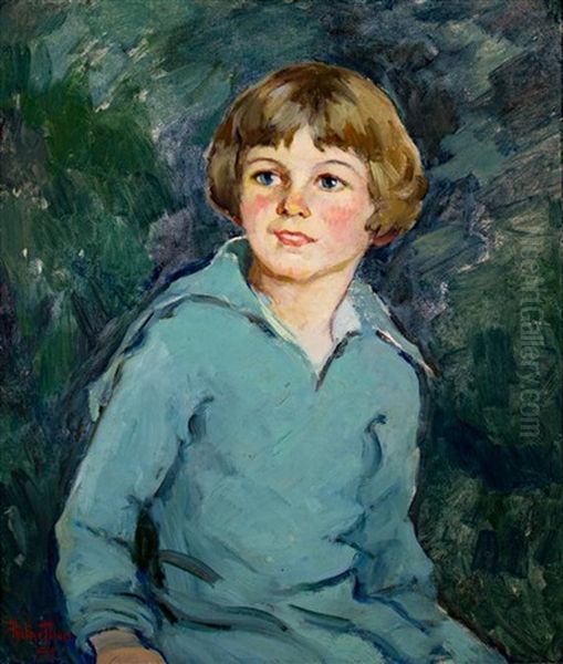 Bright Eyes Oil Painting by Pauline Lennards Palmer