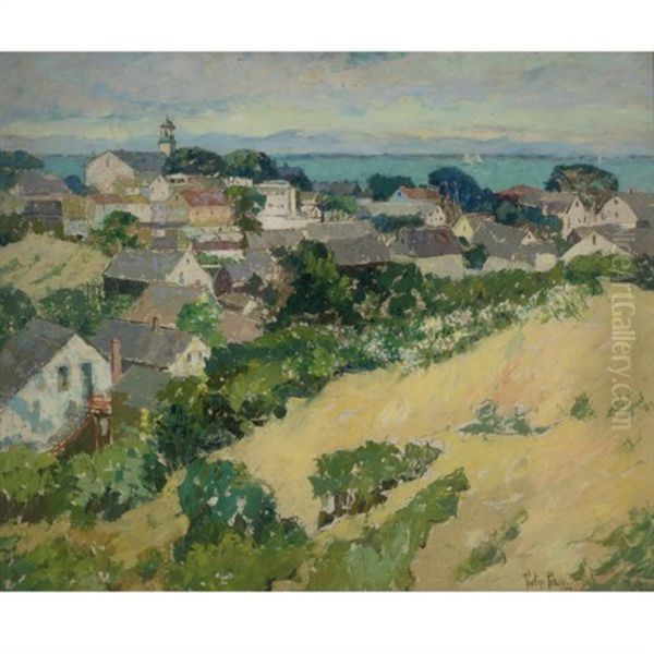 Provincetown Oil Painting by Pauline Lennards Palmer