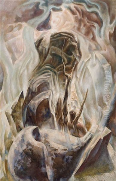 Morning, Nova Scotia Oil Painting by Lawrence Arthur C. Panton