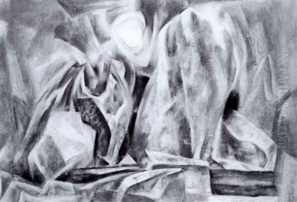 Serenade, Sun And Rock Cluster, Nova Scotia Oil Painting by Lawrence Arthur C. Panton