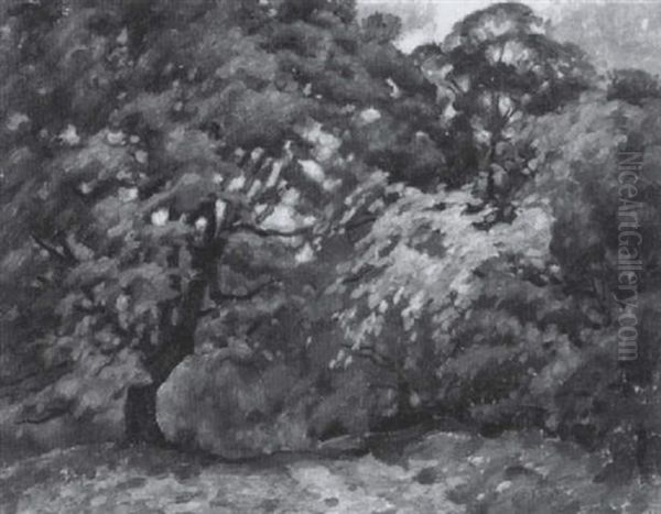 Wood Interior No.1 Oil Painting by Lawrence Arthur C. Panton