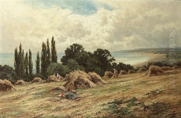 The Sussex Coast Oil Painting by Henry H. Parker