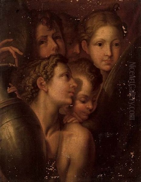 The Madonna Of The Long Neck Oil Painting by Girolamo Francesco Maria Mazzola (Parmigianino)