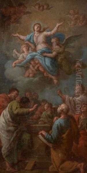 L'assomption De La Vierge Oil Painting by Etienne Parrocel, Parrocel Le Romain