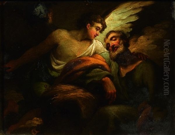 La Delivrance De Saint Pierre Oil Painting by Etienne Parrocel, Parrocel Le Romain