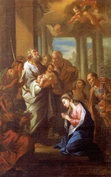 Le Presentation De Jesus Au Temple Oil Painting by Etienne Parrocel, Parrocel Le Romain