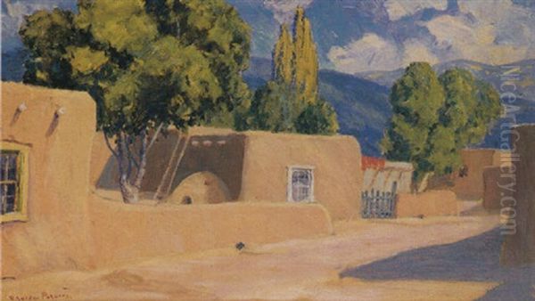 Number Two Red Chiles Oil Painting by Sheldon Parsons