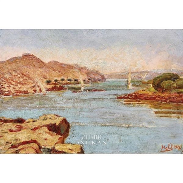 Peyzaj Oil Painting by Halil Pasha