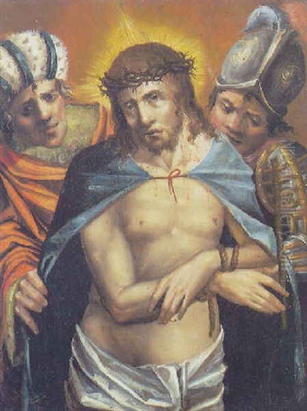 Cristo Mostrato Al Popolo Oil Painting by Bartolomeo Passarotti