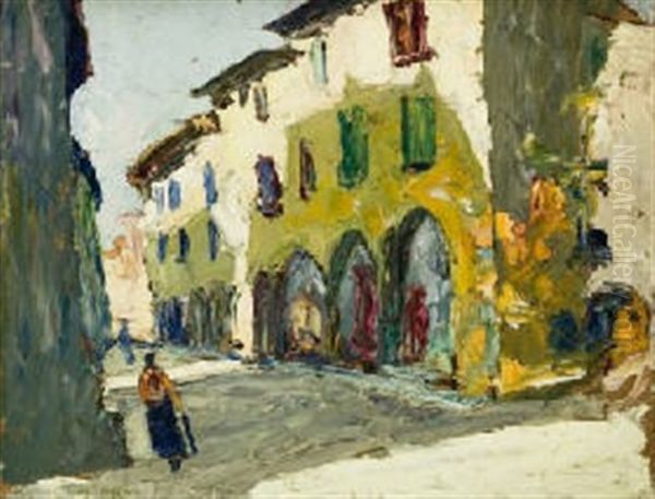 Ruelle Du Sud De La France Oil Painting by Louis Pastour