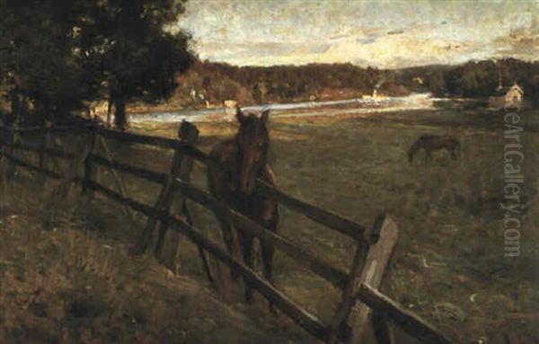 H,star I Hage Oil Painting by Hanna (nee Hirsch) Pauli