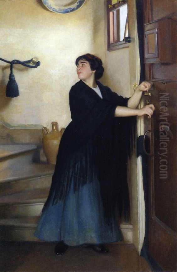 The Escape Oil Painting by William McGregor Paxton