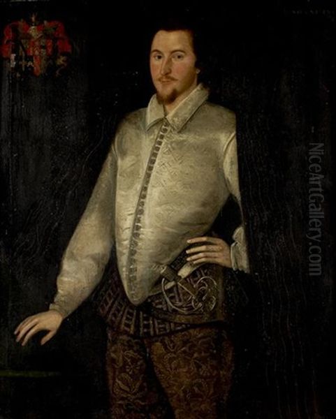 Portrait Of The First Viscount Of Kilmorey Oil Painting by Robert Peake
