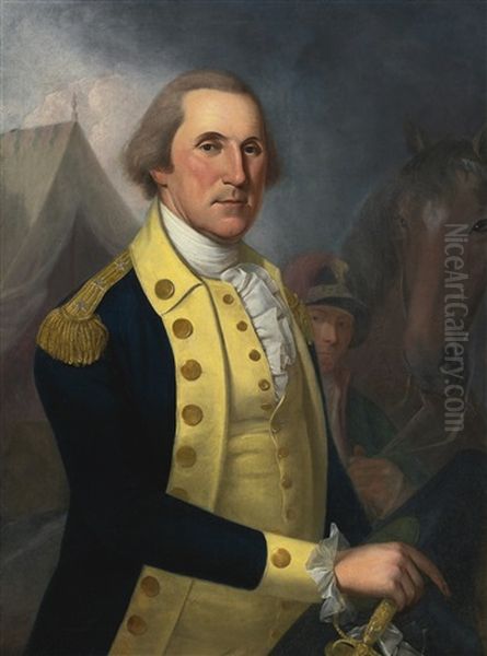 George Washington Oil Painting by James Peale