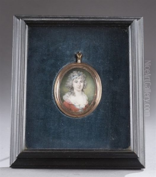 Portrait Of A Woman Oil Painting by James Peale