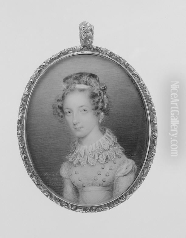 Portrait Of A Lady Oil Painting by Anna Claypoole Peale