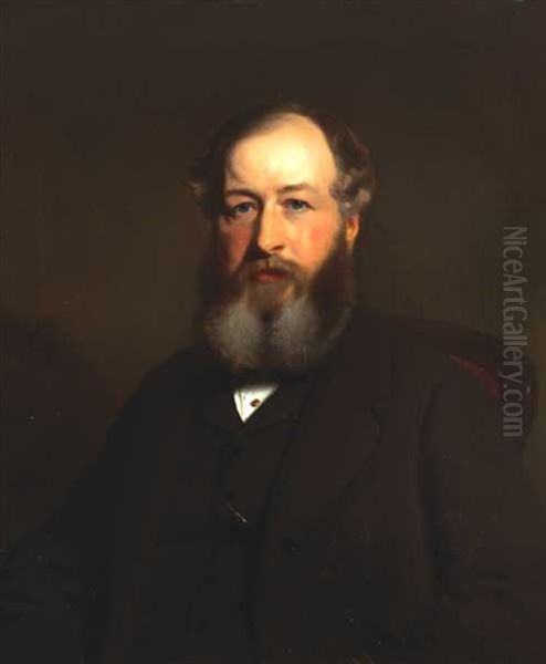 Portrait Of Capt. Denis William Pack-beresford Esq Oil Painting by Pearce, Stephen