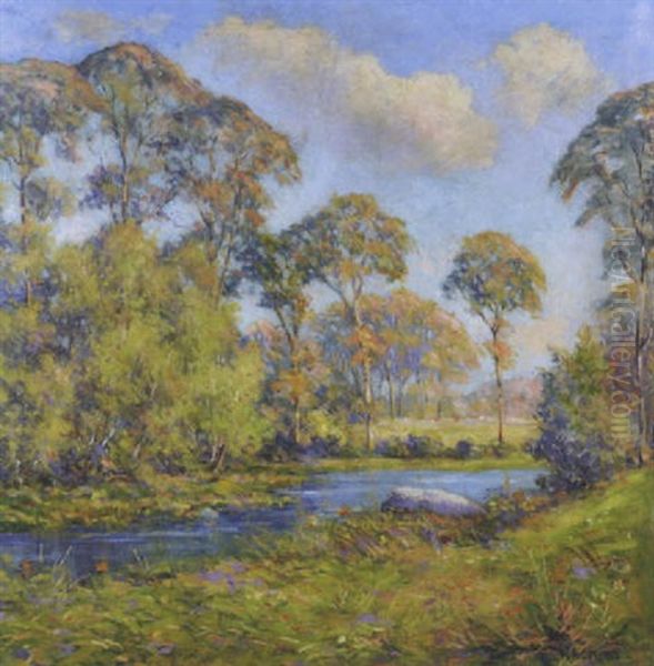 The Stream Oil Painting by William Houghton Sprague Pearce