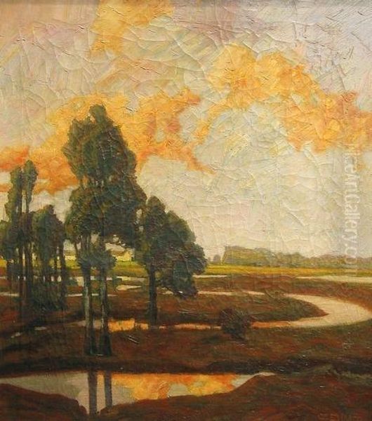 Untitled Oil Painting by Karl Blum