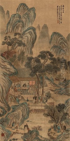 Scenery Oil Painting by  Peng Yang